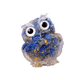 thumbnail image 5 of Estatua de búho, recuerdo, colección de animales, regalo, decoración de escritorio, mini figura de búho azul, 5 of 9