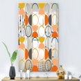 thumbnail image 3 of DESIGN ART Designart 'Circular Rhythm 2' Mid-Century Mirror - Modern Accent Printed Mirror 27.5in.x39.5in., 3 of 5