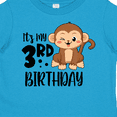 thumbnail image 4 of Inktastic Monkey Its My 3rd Birthday Boys or Girls Toddler T-Shirt, 4 of 5
