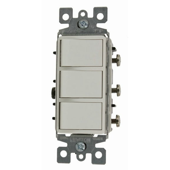 Interruptor electrónico Leviton Decora Three Rocker 15A 120V