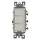 thumbnail image 1 of Interruptor electrónico Leviton Decora Three Rocker 15A 120V, 1 of 1