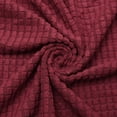 thumbnail image 3 of Wine Red Polyester Sofa Armrest Covers Set of 2 - Removable, Washable, Non-Slip Elastic Furniture Protectors for All Seasons with 10 Button Nails Included - Universal Fit Home Couch Arm Guards, 3 of 7