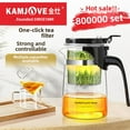 thumbnail image 3 of Heat-Resistant Glass Tea Maker with Built-in Filter for Tea-Water Separation, 400-900ml Capacity (K-200 400mL), Versatile Home/Office Use, Elegant Design for Gifting & Daily Brewing, 3 of 6