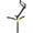 Bracket, variant on Yihuala Saxophone Stand Foldable Adjustable Saxophone & Tenors Stand Triangular Base Saxophone Holder Rack Easy to Use