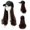 B, variant on Under 8$ Hot Sales Summer Sales Baseball Cap With Hair Extensions Synthetic Hair Attached Long Pear Roll Curly Adjustable Curly Hairpiece With Baseball Hat Cap Wig For Women F