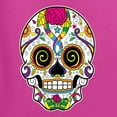thumbnail image 5 of Wild Bobby Day Of The Dead Sugar Skull Pop Culture Men Graphic Tee, Fuschia, X-Large, 5 of 5