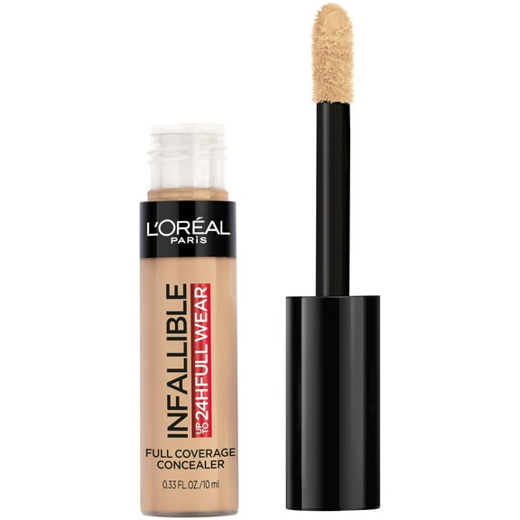 L'Oreal Paris Infallible Full Wear Concealer, Full Coverage, Biscuit, 0.33 fl oz