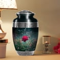 thumbnail image 6 of SABURIAL Rose Urn - Decorative Burial Urns For Human Ashes Adult Female - Memorial Funeral Urn For Ashes Adult Male - 10 Inch, 6 of 7