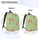 thumbnail image 2 of Disketp Cute Poodle Dog print Canvas Backpack Lightweight Travel Daypack Student Rucksack Laptop Backpack-Medium, 2 of 5