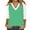 Light Green_03621, variant on Hearthz Raglan 3/4 Sleevetshirts for Women V Neck Baseball Jersey Colorblock Summer Top Women Fall Blouses for Women Casual