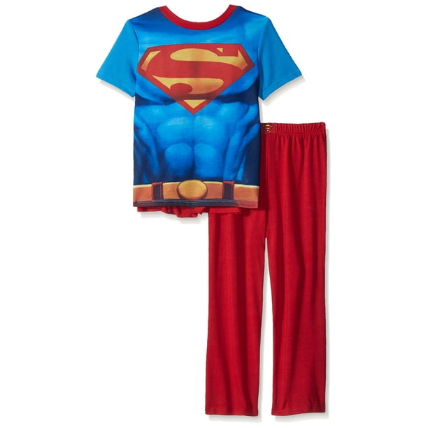Superman des Garçons de la Ligue de Justice 2 Pièce avec Cape