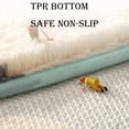 thumbnail image 5 of Floor Mat Small Fresh Semicircle Carpet Bathroom Non-slip Mat Absorbent Foot Pad（Happy Rainbow）, 5 of 5
