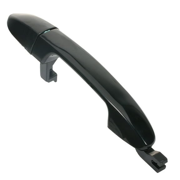 ECCPP Door Handle Exterior Outside Outer Rear Passenger Side for 2004-2009 for Kia Spectra Smooth Black