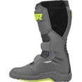 thumbnail image 4 of Thor Gray Adjustable Motorcycle Boots 8 USA for Men, 4 of 6