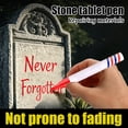 thumbnail image 6 of Tombstone Paint Marker Pens, Permanent Waterproof Stone Touch-Up Markers, Quick Dry Multi-Surface Paint Pens, Assorted Colors for Memorial Headstone Metal Wood Glass, 6 of 6