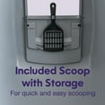 thumbnail image 5 of Litter Genie Corner Cat Litter Box Enclosed with Scoop, Easy Access, Hooded Litter Tray, 5 of 7