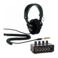 thumbnail image 1 of Auriculares profesionales plegables Sony MDR7506 con amplificador, 1 of 9