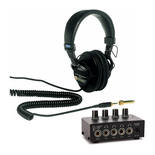Auriculares profesionales plegables Sony MDR7506 con amplificador