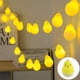 thumbnail image 1 of Lámpara de gallina amarilla decoración de Pascua, Lámpara de huevo eclosión de cadena LED cálida, decoración de Pascua de cadena de batería, cadena de luces de Pascua, luces decorativas de, 1 of 9