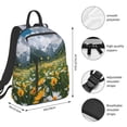 thumbnail image 3 of Hirioo Mountain Daisy Meadow for Lightweight Backpack, Durable and Comfortable, Ideal for Travel, School, Hiking, and Everyday Use, 3 of 9