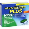 Alka-Seltzer Plus: Night Cold Formula, 20 ct
