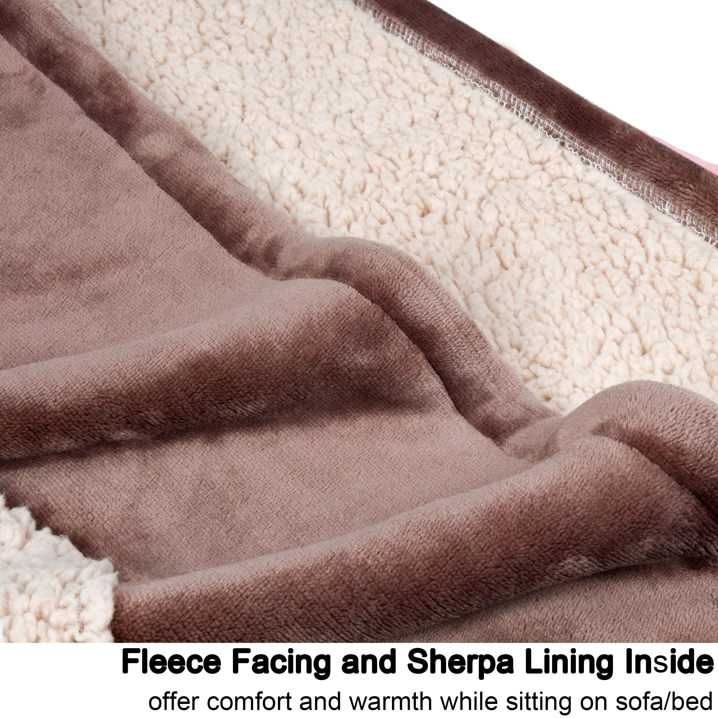 Bear Oversized Sherpa Hoodie Blanket Sweatshirt for Women