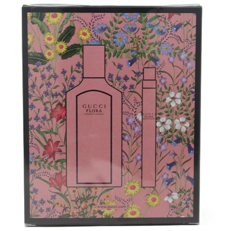Gucci Flora Gorgeous Gardenia Gift Set (Eau de Parfum 3.3oz + Eau