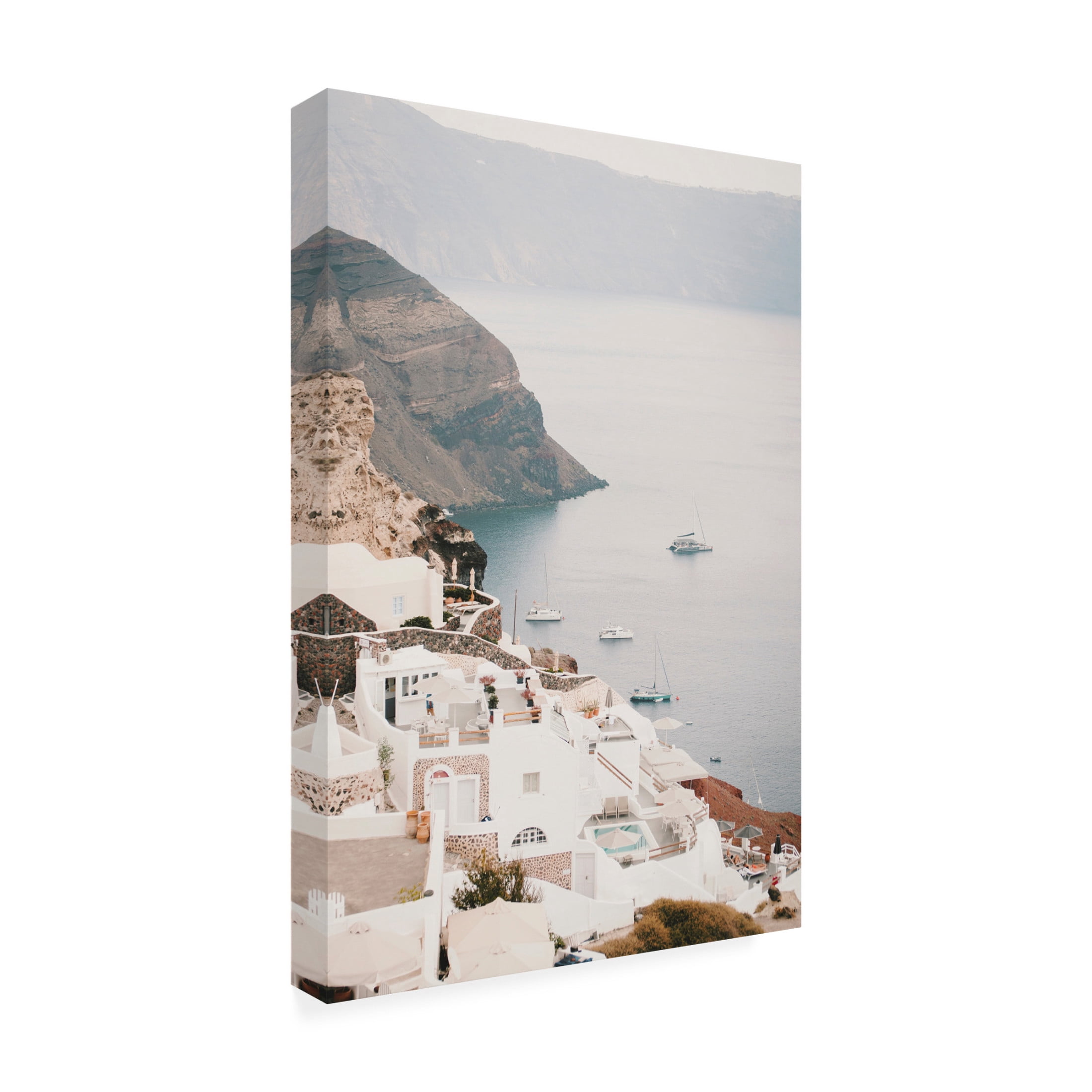 Canvas Wall Art - Krista Broadway 'Voula' Wall Art for Living Room, Bedroom, or Office Décor by Trademark Fine Art - 16 x 24 Inches
