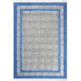 thumbnail image 1 of Casavani Outdoor Yoga Mat Vintage Area Kilim, Blue 7x10 ft, 1 of 6