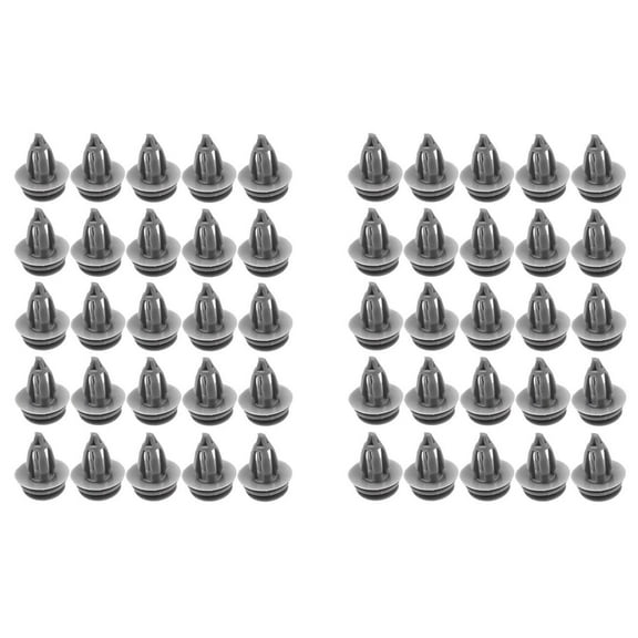 Axenor 50PCS Nylon Door Trim Panel Retainers Clips 51418224781, 51410407983, 51 41 8 224 781, 51 41 0 407 983