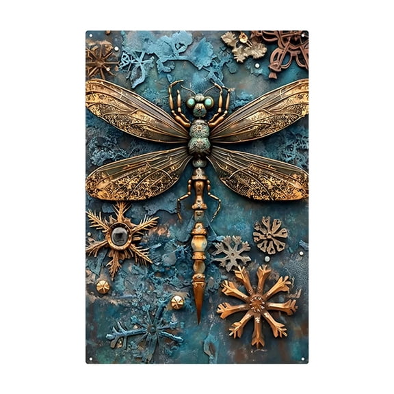 Multicolor Iron Wall Art Decorative Metal Painting for Living Room Bedroom 1 Piece