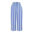 thumbnail image 1 of Pantalón George para Dama, Culotte Bolsas Laterales Marino Estampado T CH, 1 of 4