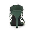 thumbnail image 2 of BLISSFUL STEP Women's Printed Stiletto Heels Slides Sandals, 2 of 7