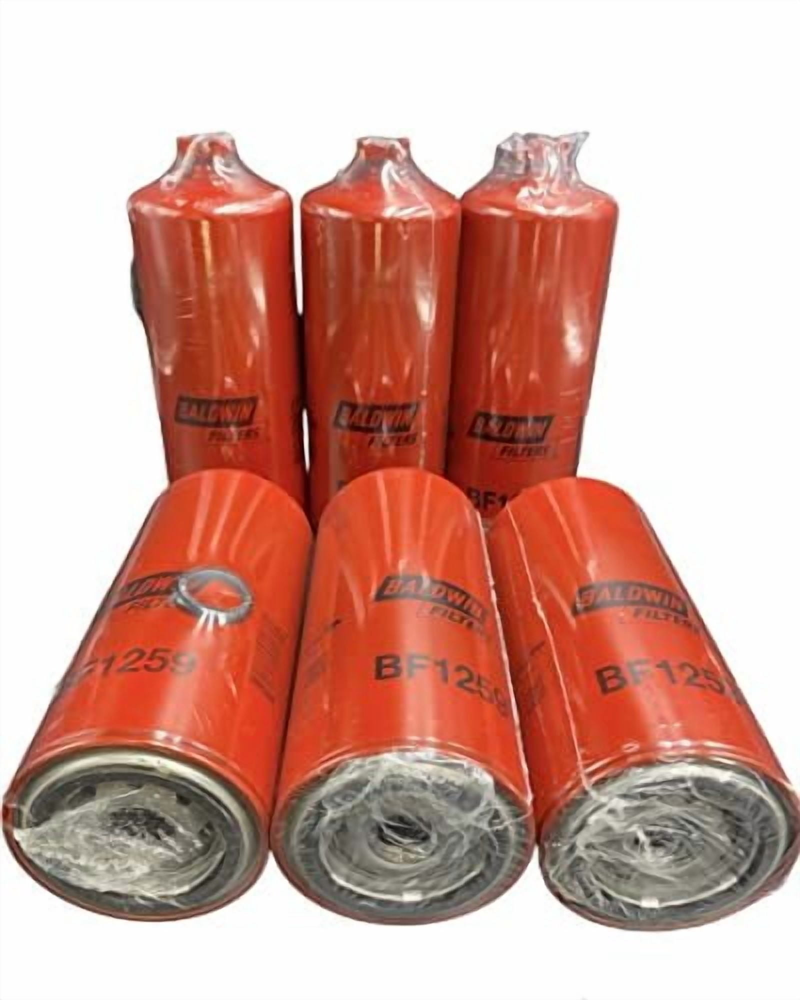 P&F Fuel Filter BF1259 Pack of 6 Replace 3329289, FS1000