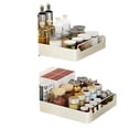 thumbnail image 2 of Estante de almacenamiento extraíble para cocina sin perforaciones, cesta extraíble para fregadero, cajón deslizante para gabinete, caja de almacenamiento, 2 of 5