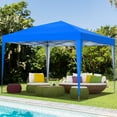 thumbnail image 2 of Autlaycil 10'x10' Outdoor Canopy Tent, Commercial Instant Gazebos, Portable Shelter Canopies(Blue), 2 of 8