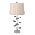 thumbnail image 2 of 8" x 12" x 28" Gray, Rustic, Flowering Tree - Table Lamp, 2 of 2