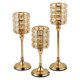 thumbnail image 4 of Candelabro de metal de cristal, centro de mesa, candelabro de banquete de boda dorado, soporte de mesa para el hogar, decoración de regalo, L kenally HA008318-03B, 4 of 6