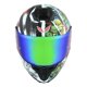 thumbnail image 4 of Casco Bkr Fenix Negro Mate Turtle Power Mica Verde Abatible Svs negro XXL, 4 of 6