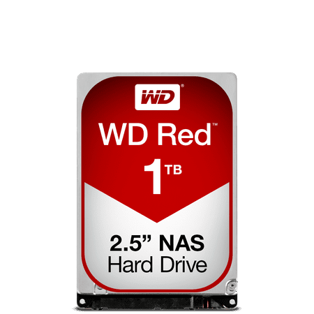 WD Red 1TB NAS Hard Disk Drive - 5400 RPM Class SATA 6Gb/s 16MB Cache 2.5 Inch - (Best Hard Disk For Pc)