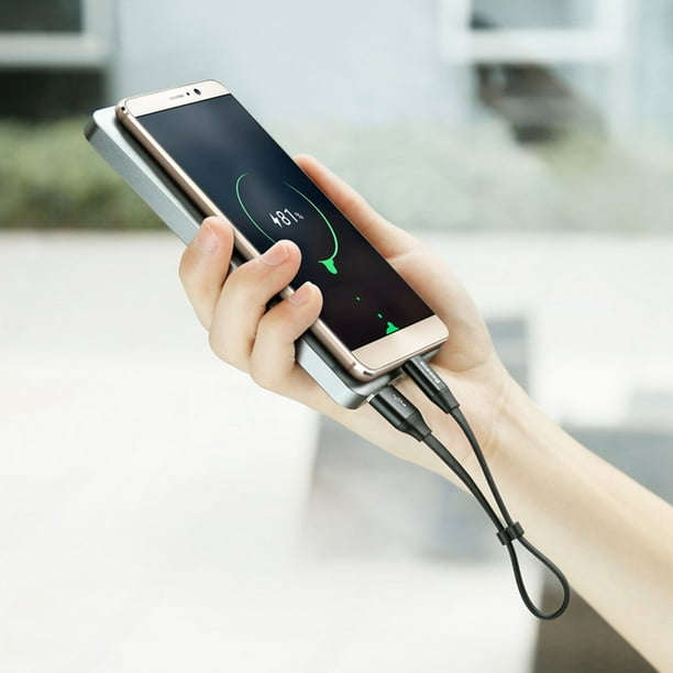 2018 Version Améliorée Baseus Agile Type-C Câble de Transfert de Données de Charge 23cm Transmission de Données de Charge Rapide 2A Câble de Charge USB Type-C pour Smartphone