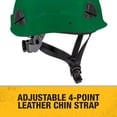 thumbnail image 4 of Casco de seguridad DEWALT DPG22V verde tipo II clase C ventilado, 4 of 6