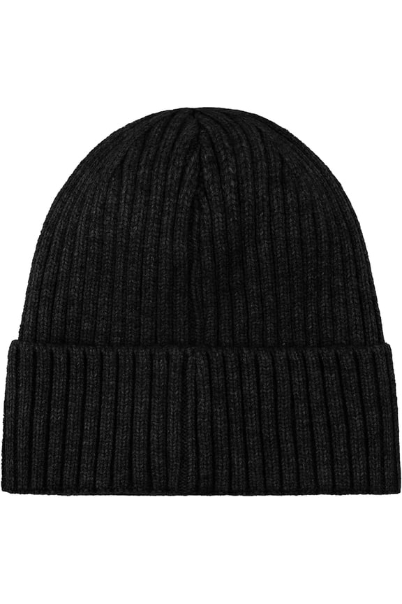 Men Knitted Hat Women Earflap Winter Hats Unisex Wool Cap Warm Skull Cap Slouchy with Ear Warmer
