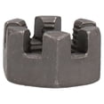 thumbnail image 4 of 5/8" UNF Slotted Castle Nuts for Trailer Hubs Castellated Hub Bearing Nuts 4pk, 4 of 4
