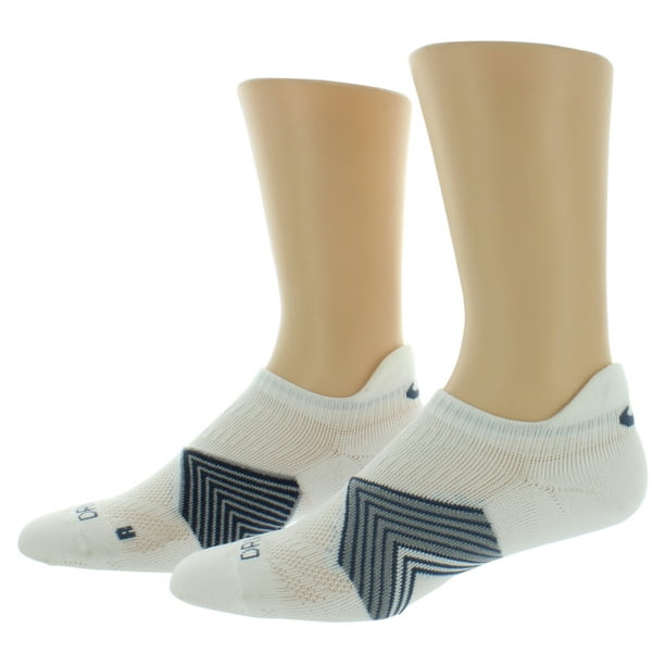 Nike - Nike Mens Dri Fit Cushioned No Show Running Socks White - Walmart.com - Walmart.com