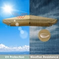 thumbnail image 3 of LAGarden 10x6.5 Ft Patio Umbrella Replacement Canopy with Valance Outdoor Backyard, 3 of 11