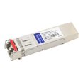 thumbnail image 1 of AddOn - module Émetteur-Récepteur SFP+ - 10GbE - 10GBase-CWDM - LC Monomode - jusqu'à 60 km - 1590 nm - Conforme TAA, 1 of 1