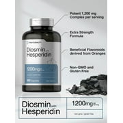 Diosmin Hesperidin | 1200 mg | 180 Capsules | for Men and Women | by Horbaach