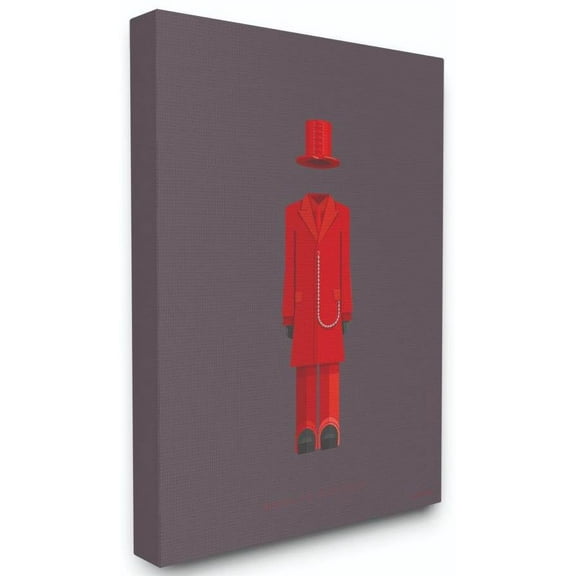 Stupell Industries Marilyn Manson Famous People Characters Fashion Design Canvas Wall Art by Fred Birchal