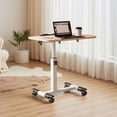 thumbnail image 2 of Table de Chevet Réglable au-Dessus du Lit – Table d'Hôpital Roulante avec Dessus Inclinable, Support pour Ordinateur Portable pour la Maison, le Salon et la Chambre, 2 of 6